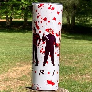 Rad Halloween Friends Tumbler!